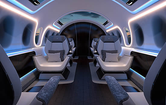 Aerion Supersonic selects F/LIST as cabin interior supplier for the AS2